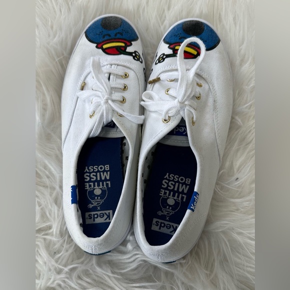 White, Keds x Little Miss Bossy Collab - Picture 1 of 7